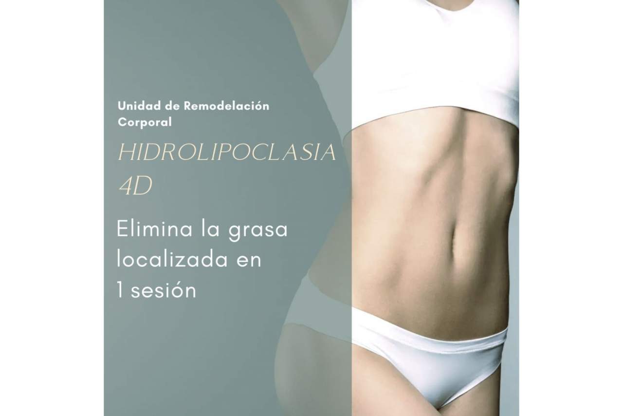 Hidrolipoclasia 4D antes y después: Así es el tratamiento que permite eliminar grasa localizada en Barcelona por la Clínica Ciscar