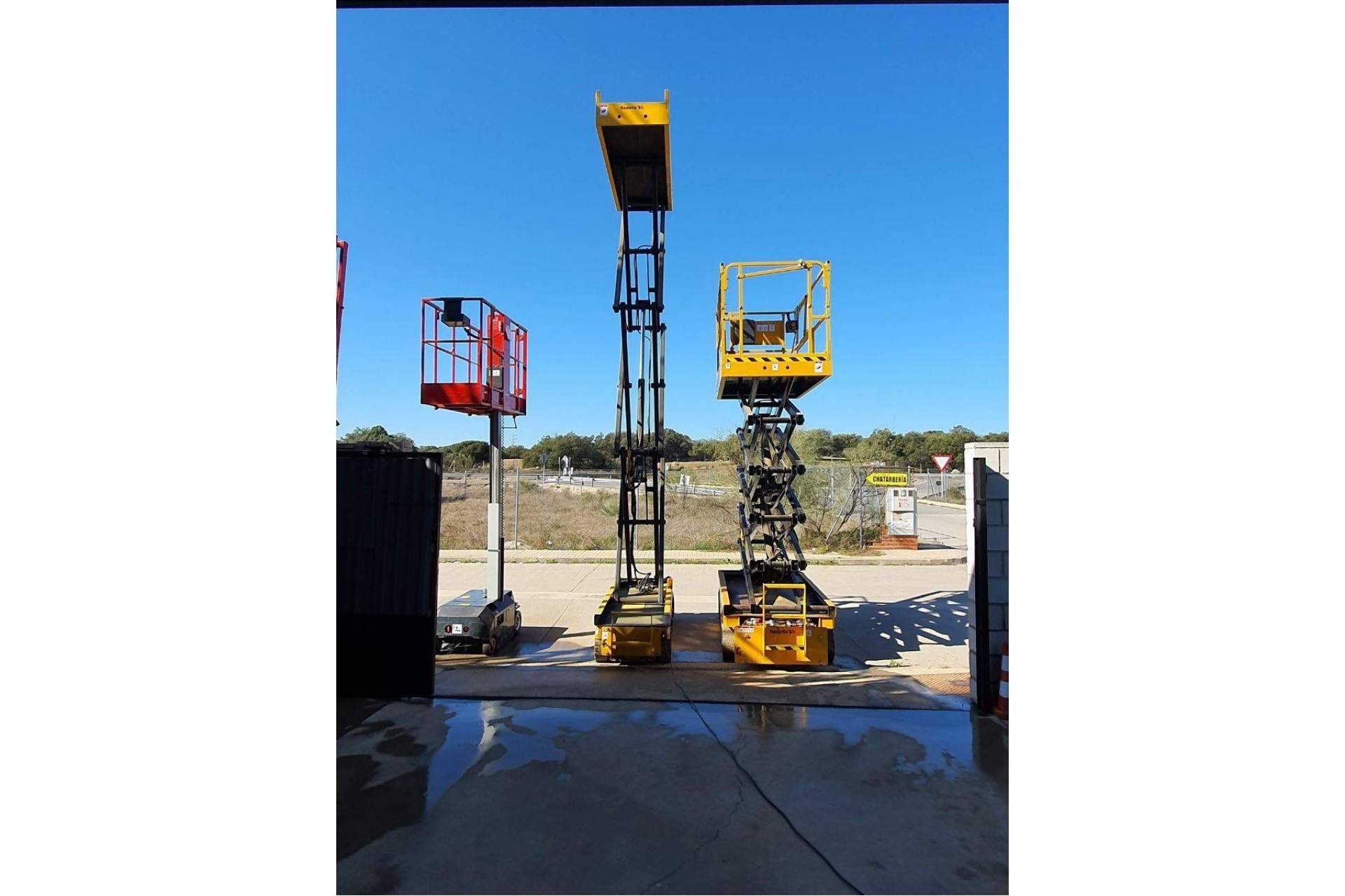 Alquilaplat: Plataforma elevadora de tijera