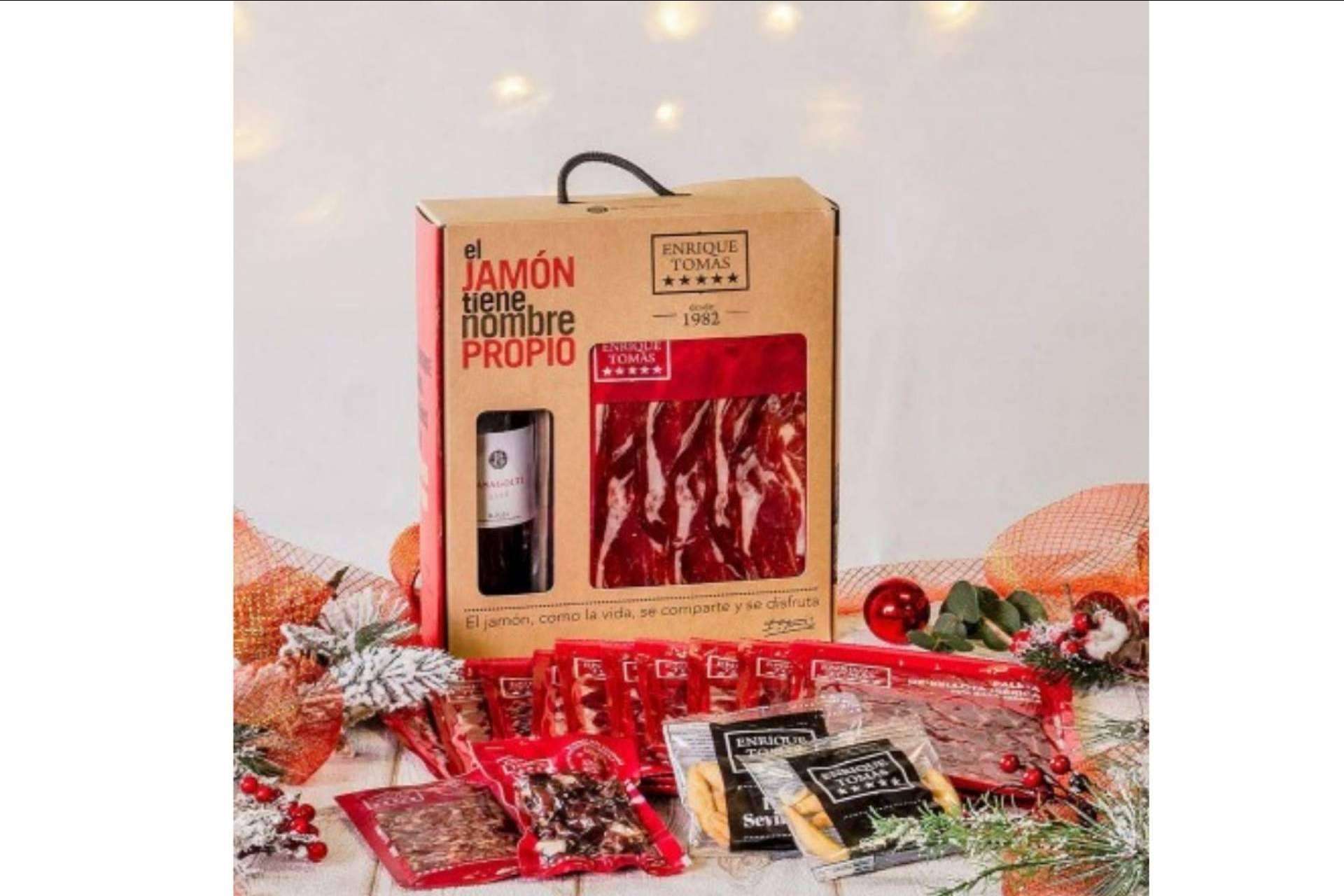 Enrique Tomás plantea múltiples regalos originales con jamón