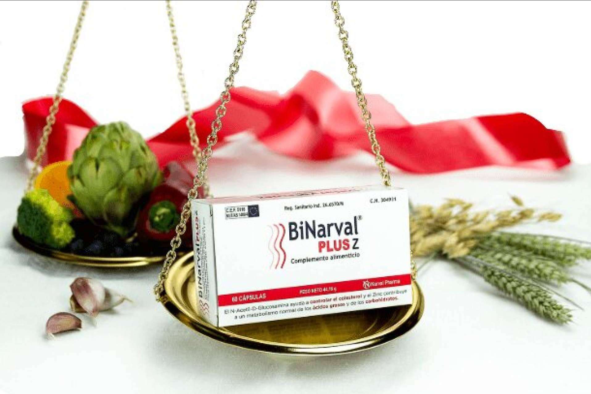 Mantener un peso saludable y controlar el colesterol gracias al complemento Binarval Plus Z de Narval Pharma