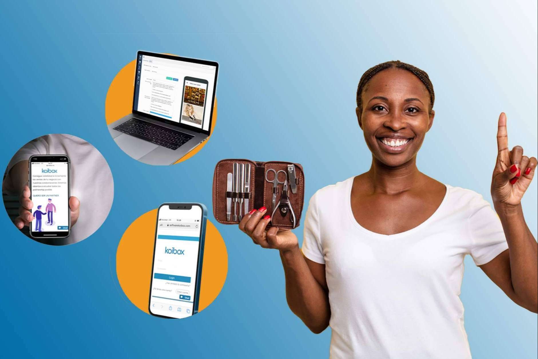 Programa de gestión para centro de uñas con Koibox