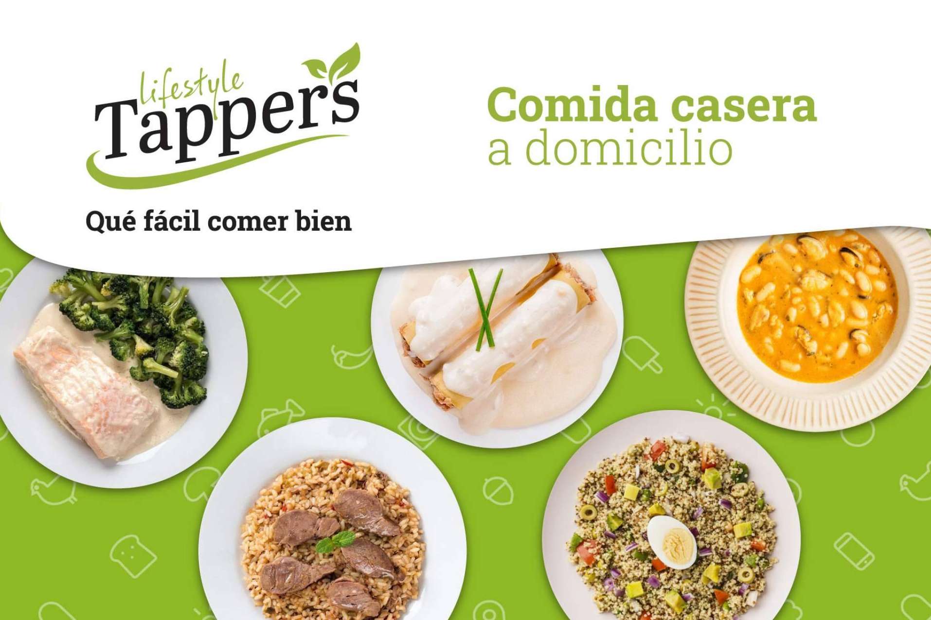 En España, el menú semanal familiar económico a domicilio de Tappers Lifestyle triunfa