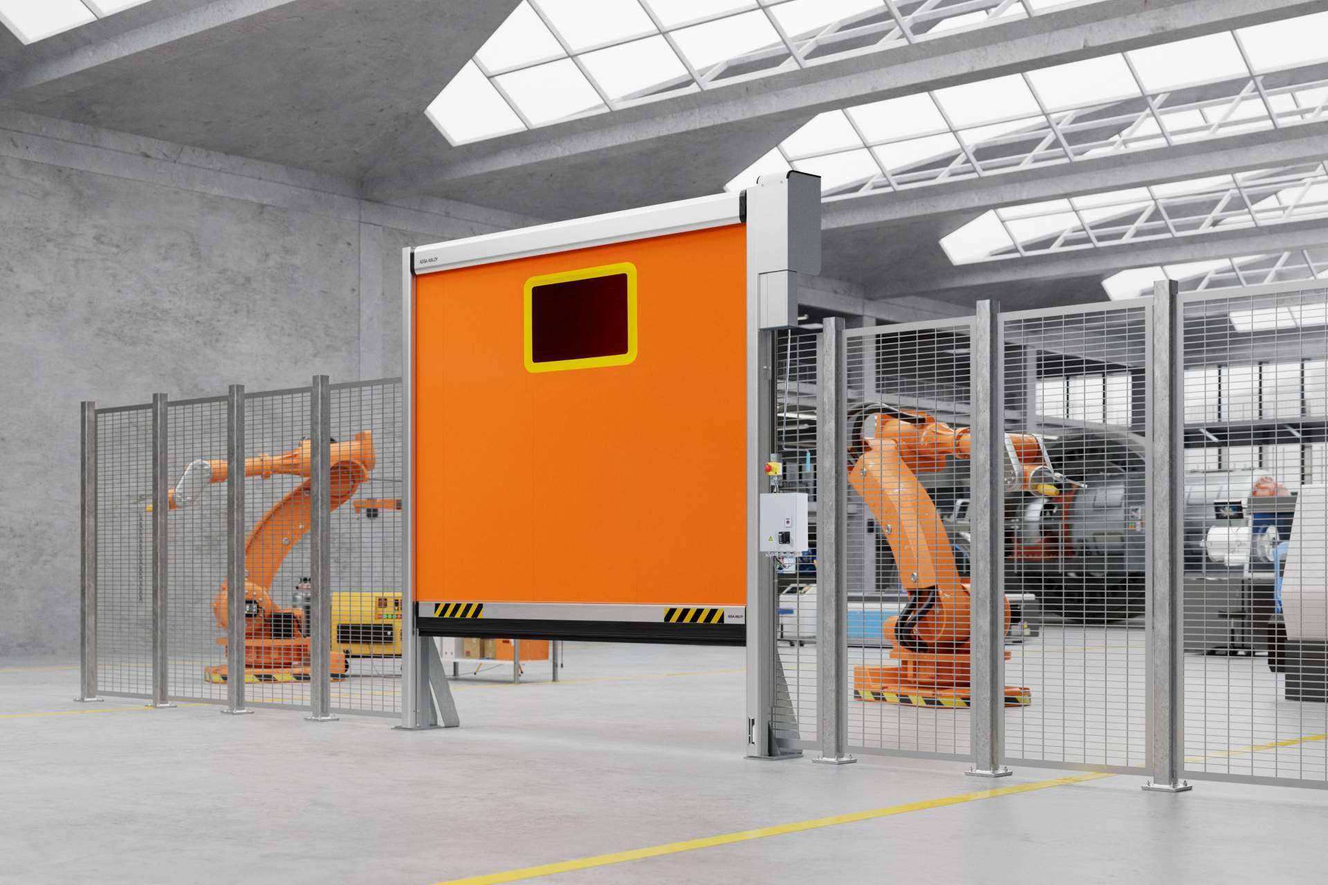 ASSA ABLOY RP400, la nueva puerta rápida de protección de máquinas