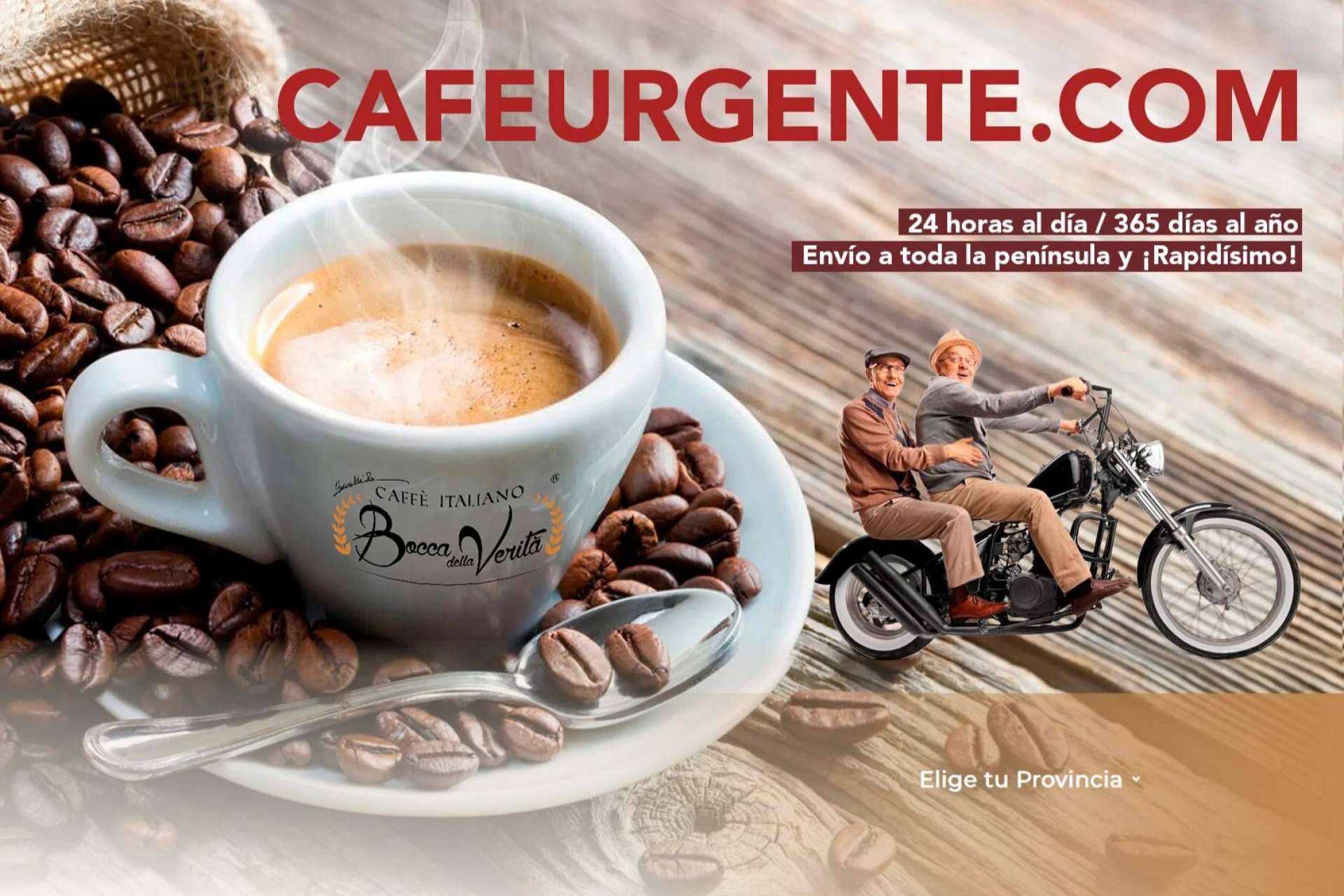 Café Urgente ofrece ahora sus servicios en Madrid