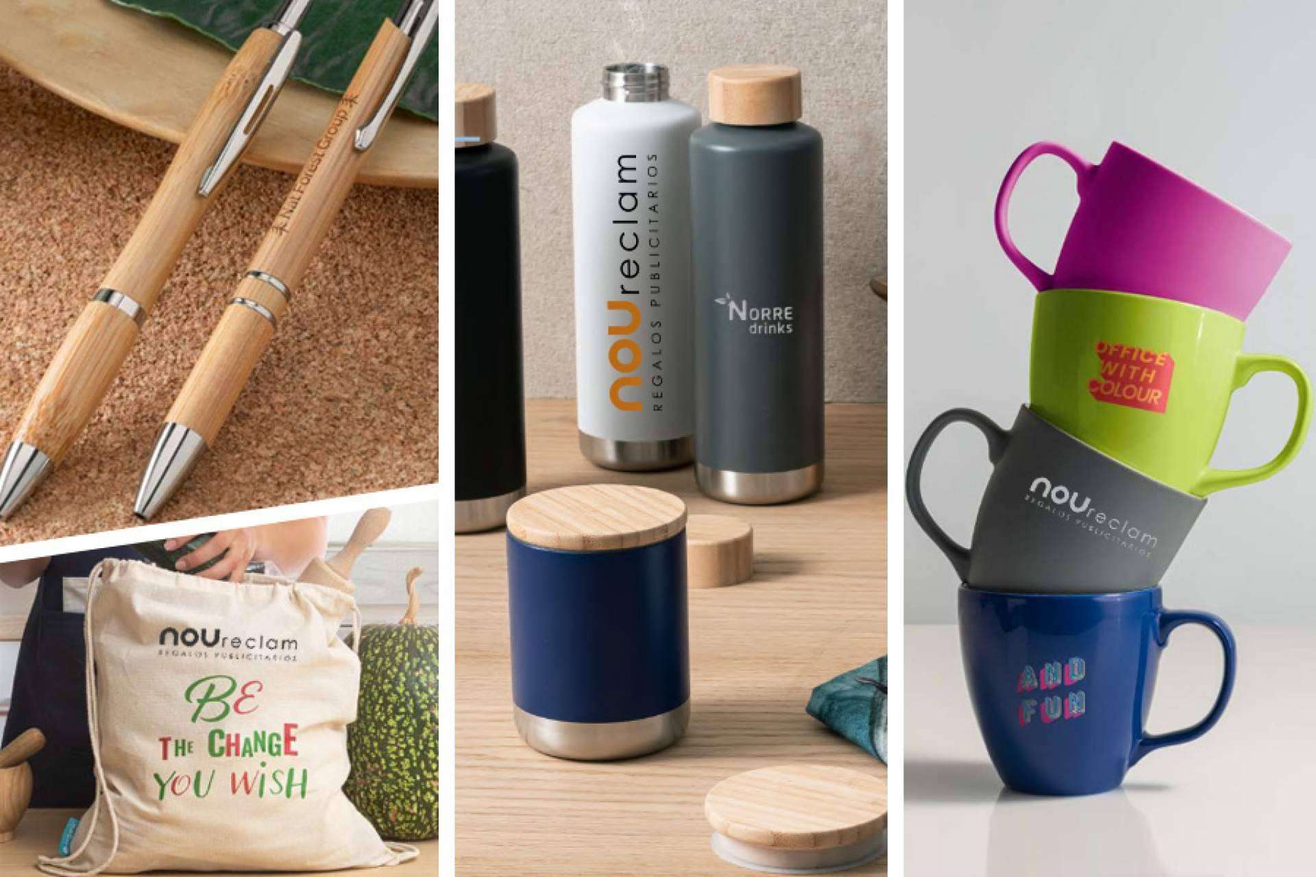Regalos publicitarios personalizados y originales en NouReclam