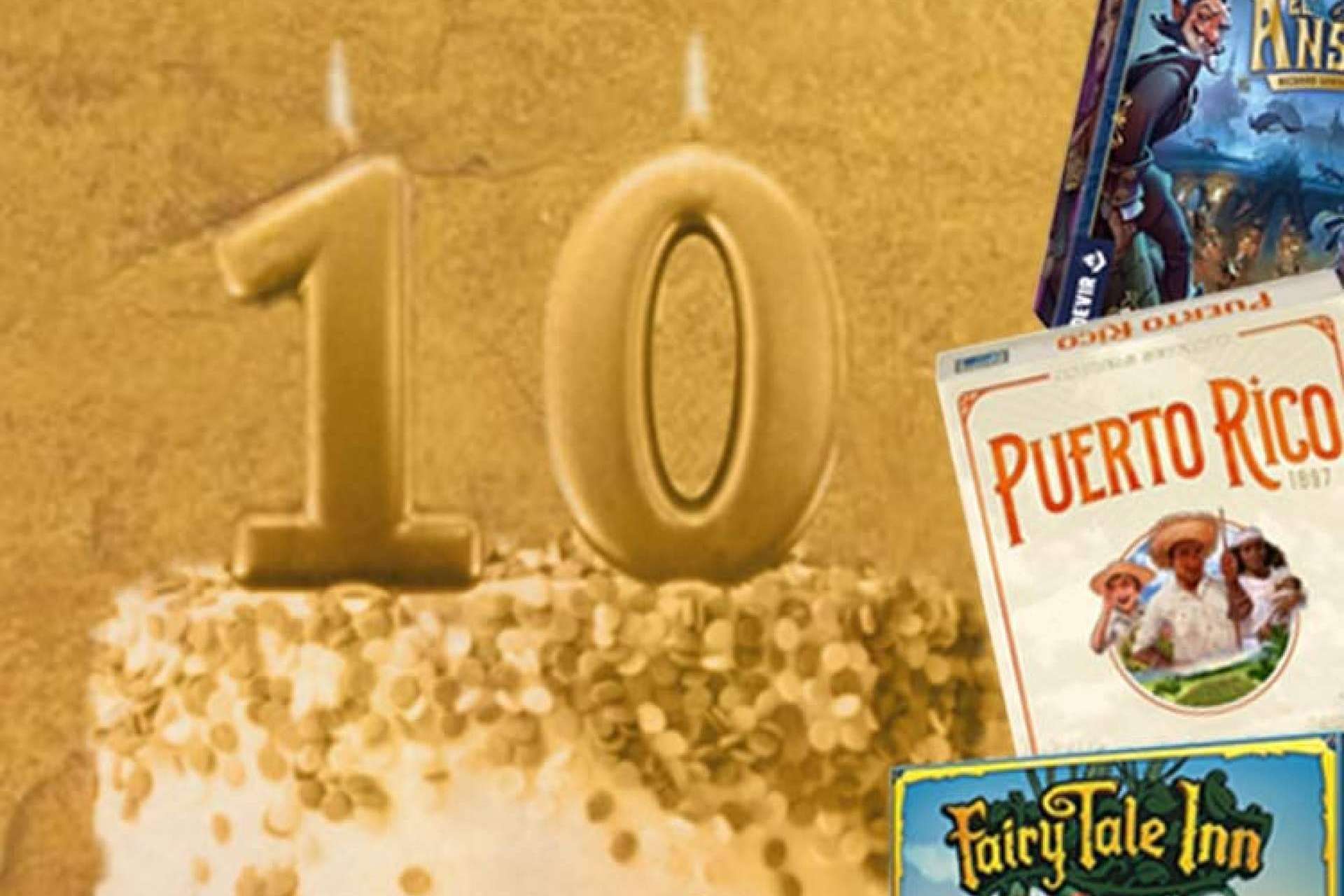 El décimo aniversario de Juegos de la Mesa Redonda