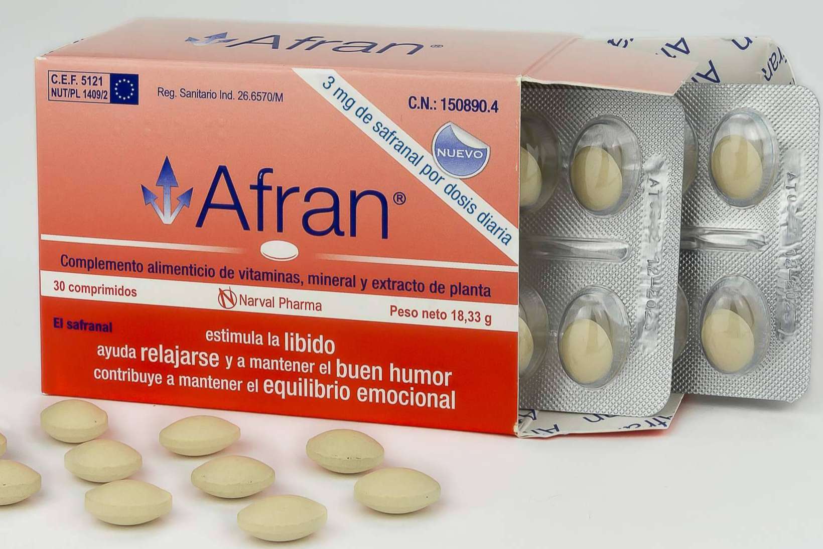 Conseguir equilibrio estas fiestas con Afran Equilibrio Emocional, de Narval Pharma