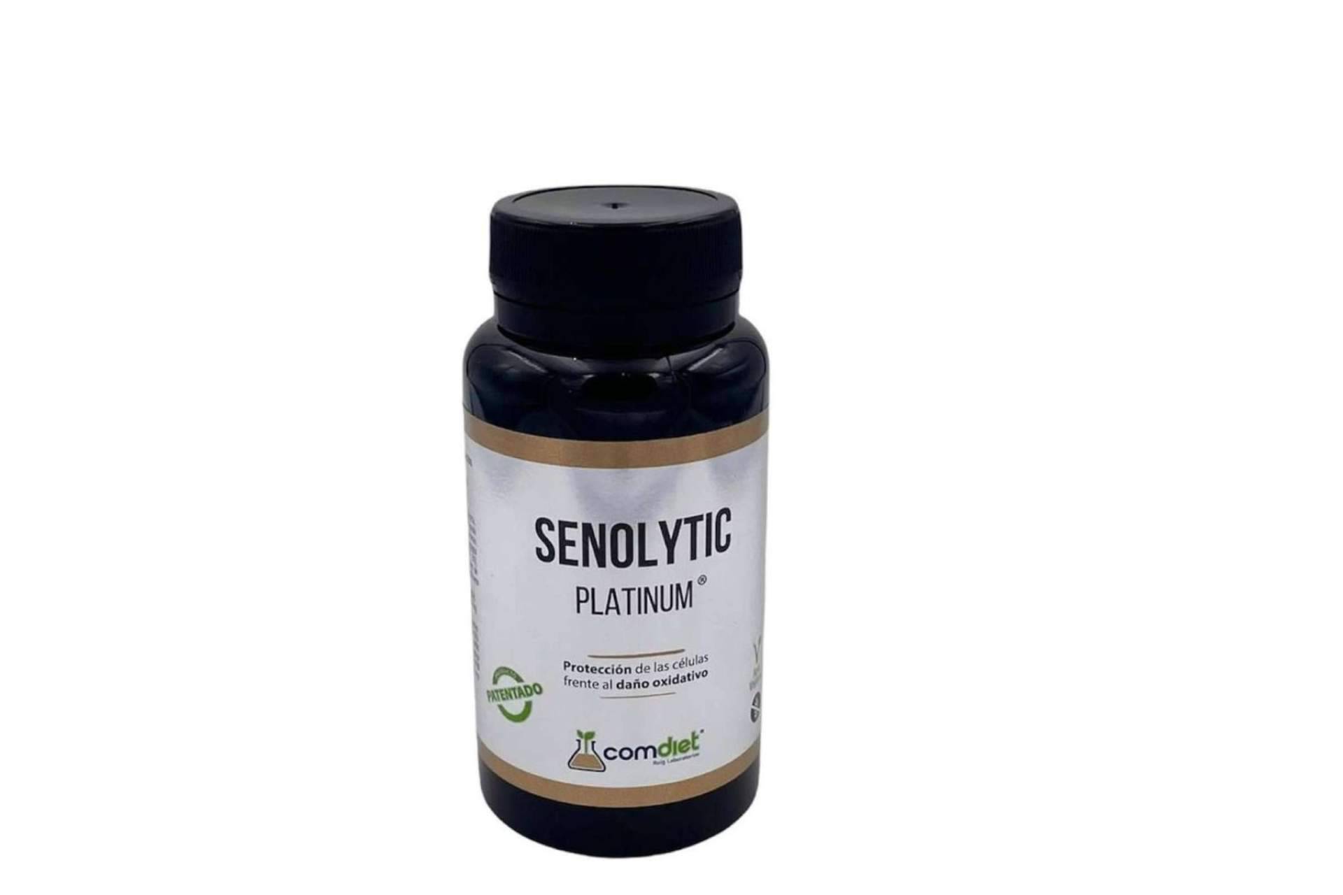 Senolytic Platinum es un suplemento dietético desarrollado por Comdiet Roig Laboratorios que ayuda a combatir el envejecimiento celular