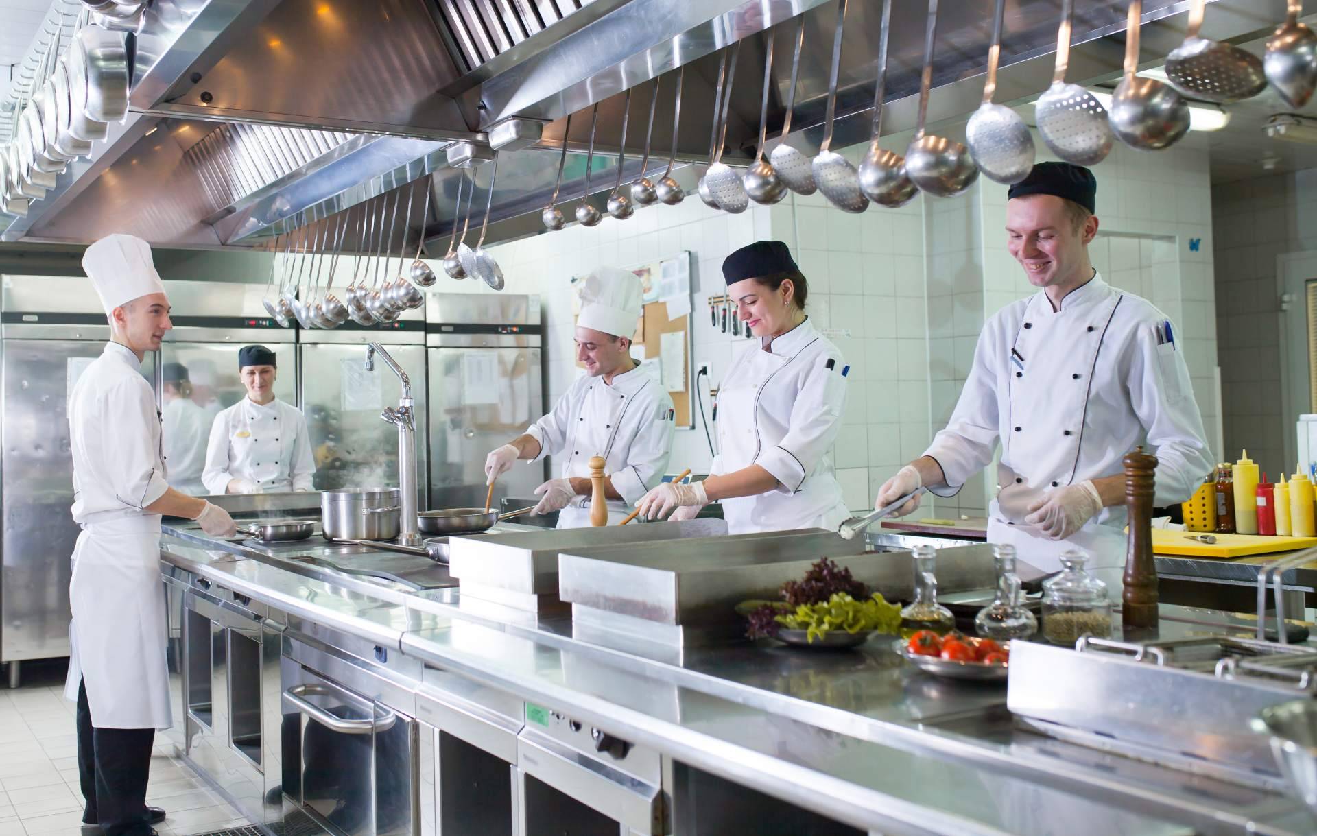 Auxihostelería y sus cocinas industriales