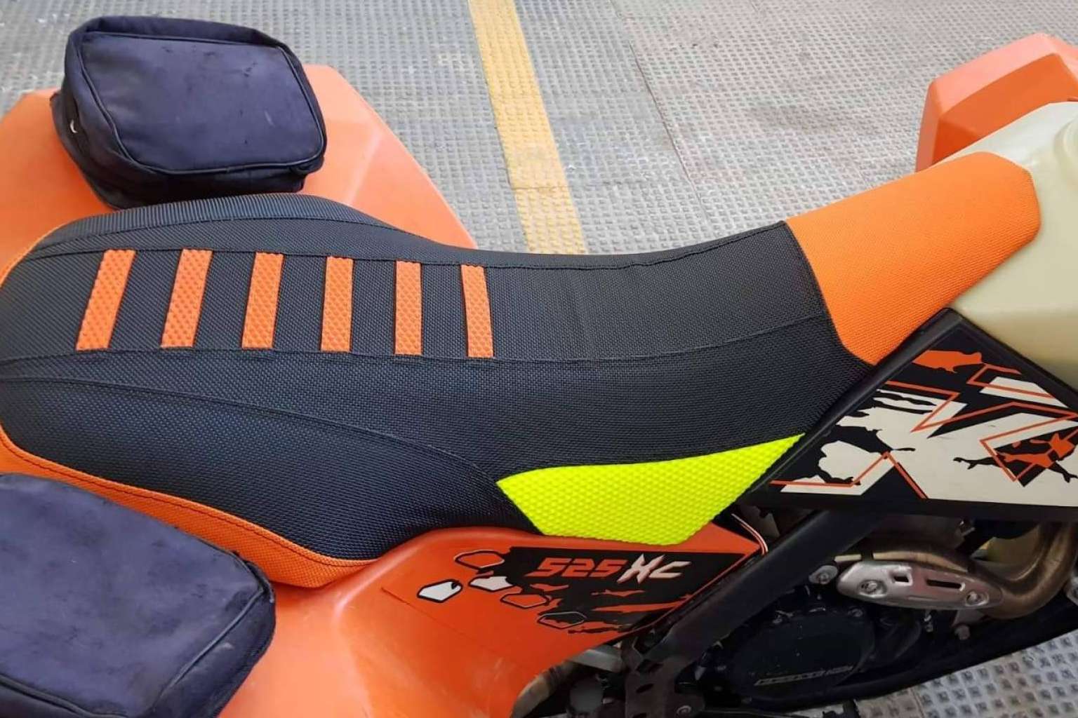 Funda de asiento KTM con JM Fundas