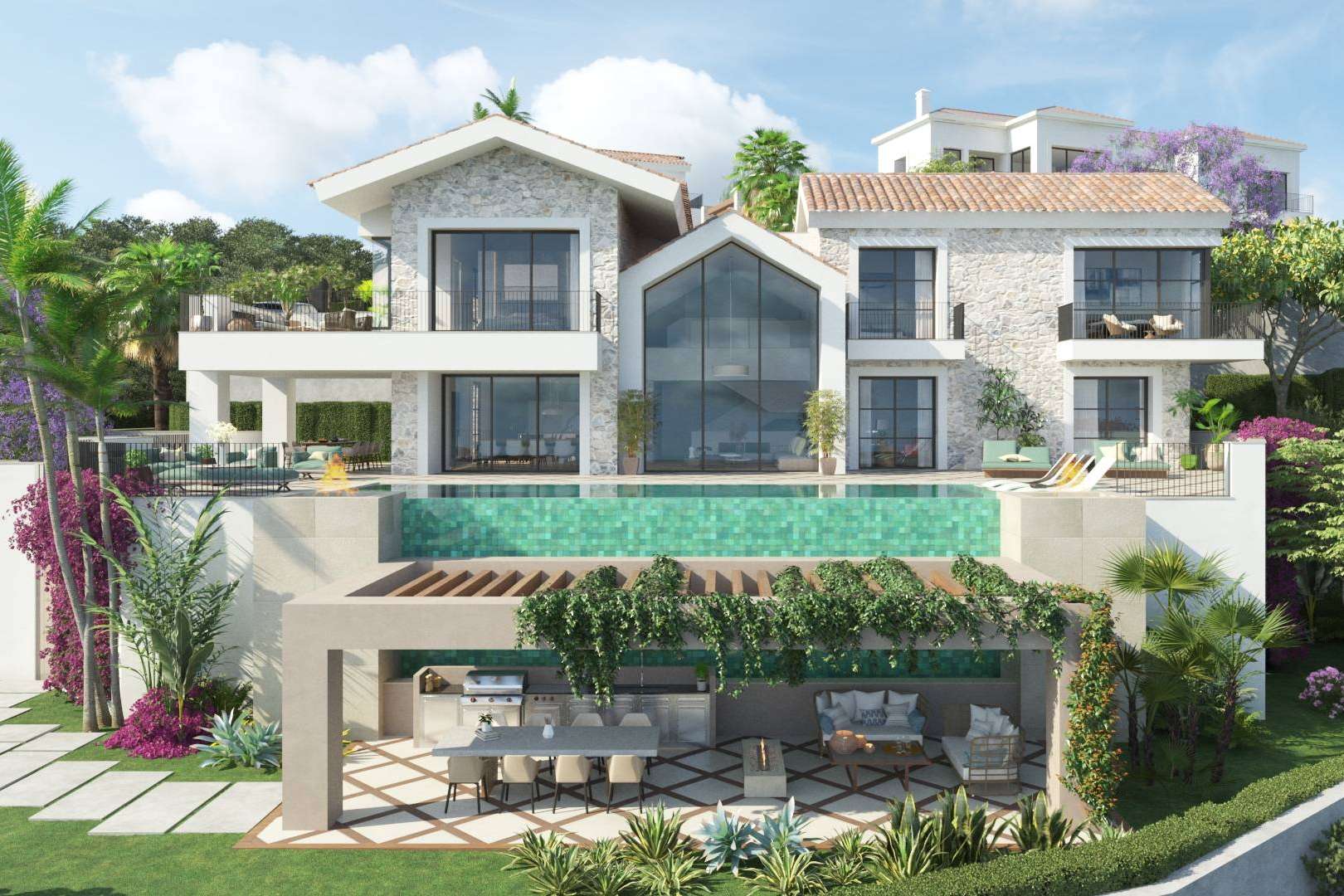 En Marbella, la inmobiliaria Zeuthen & Company ofrece un catálogo de lujo y diseños escandinavos