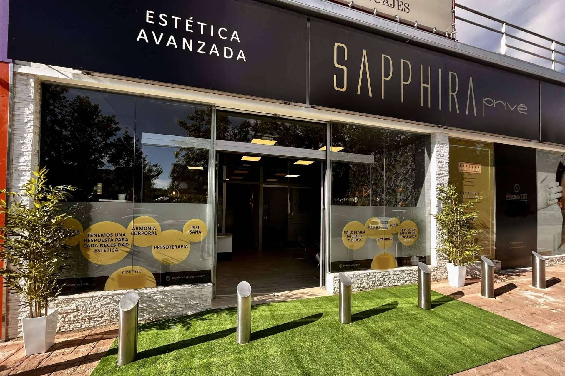 El nuevo centro estético en Rivas, Sapphira Privé Rivas, que ofrece todo tipo de tratamientos