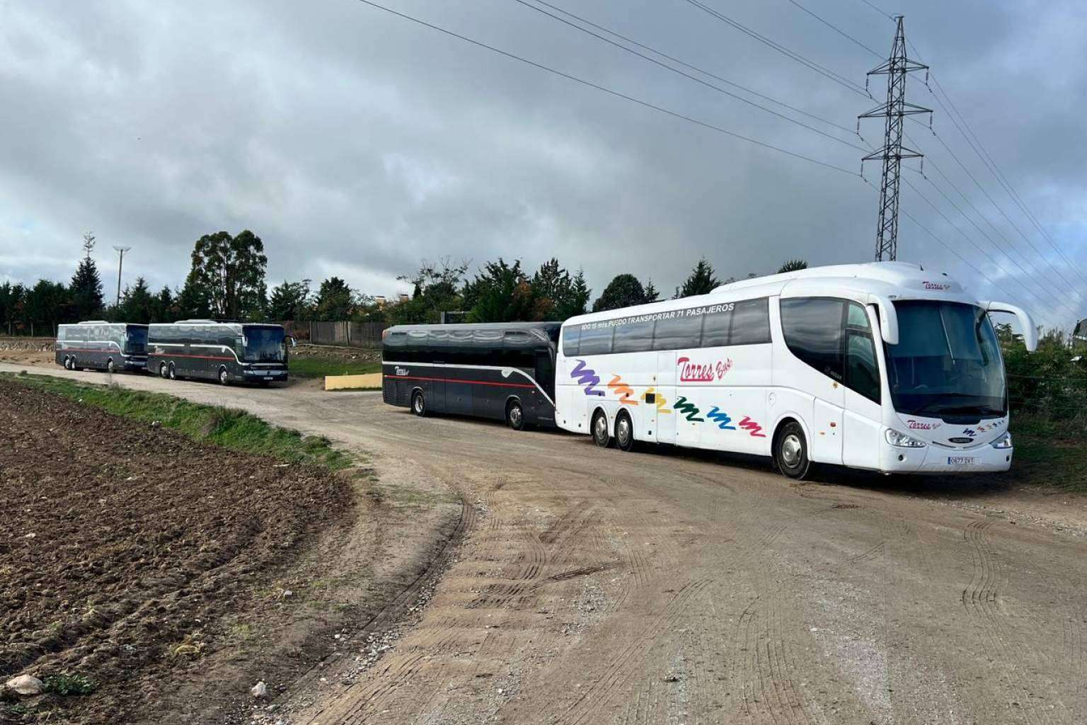 El servicio integral de Torres Bus realiza traslados en autobús por Madrid