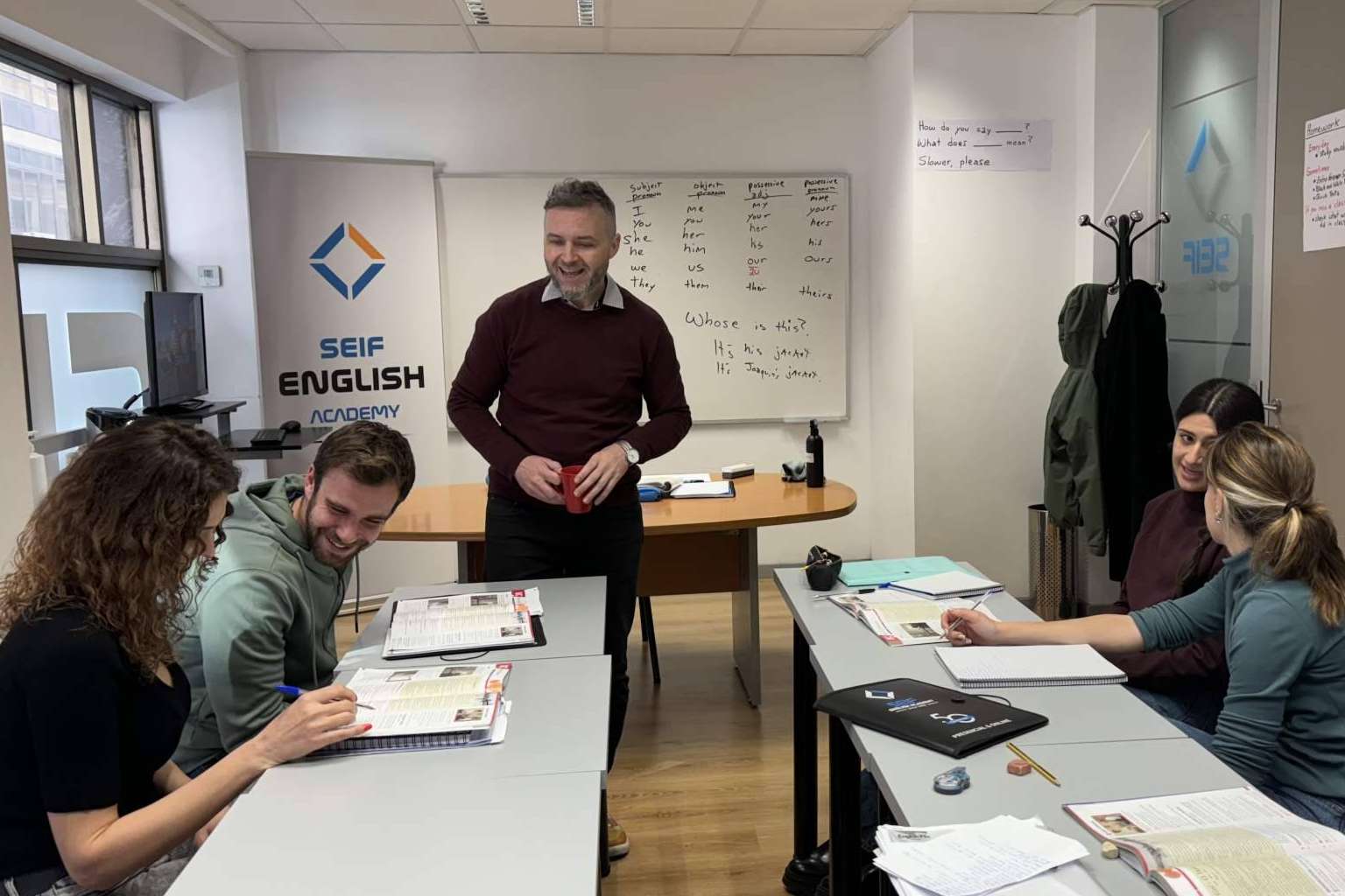 Seif English Academy es una academia de inglés ubicada en Madrid